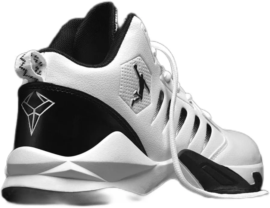Men's Fashion Sneakers Breathable Running Shoes Arch Support Basketball Shoes Non Slip Sport Shoes