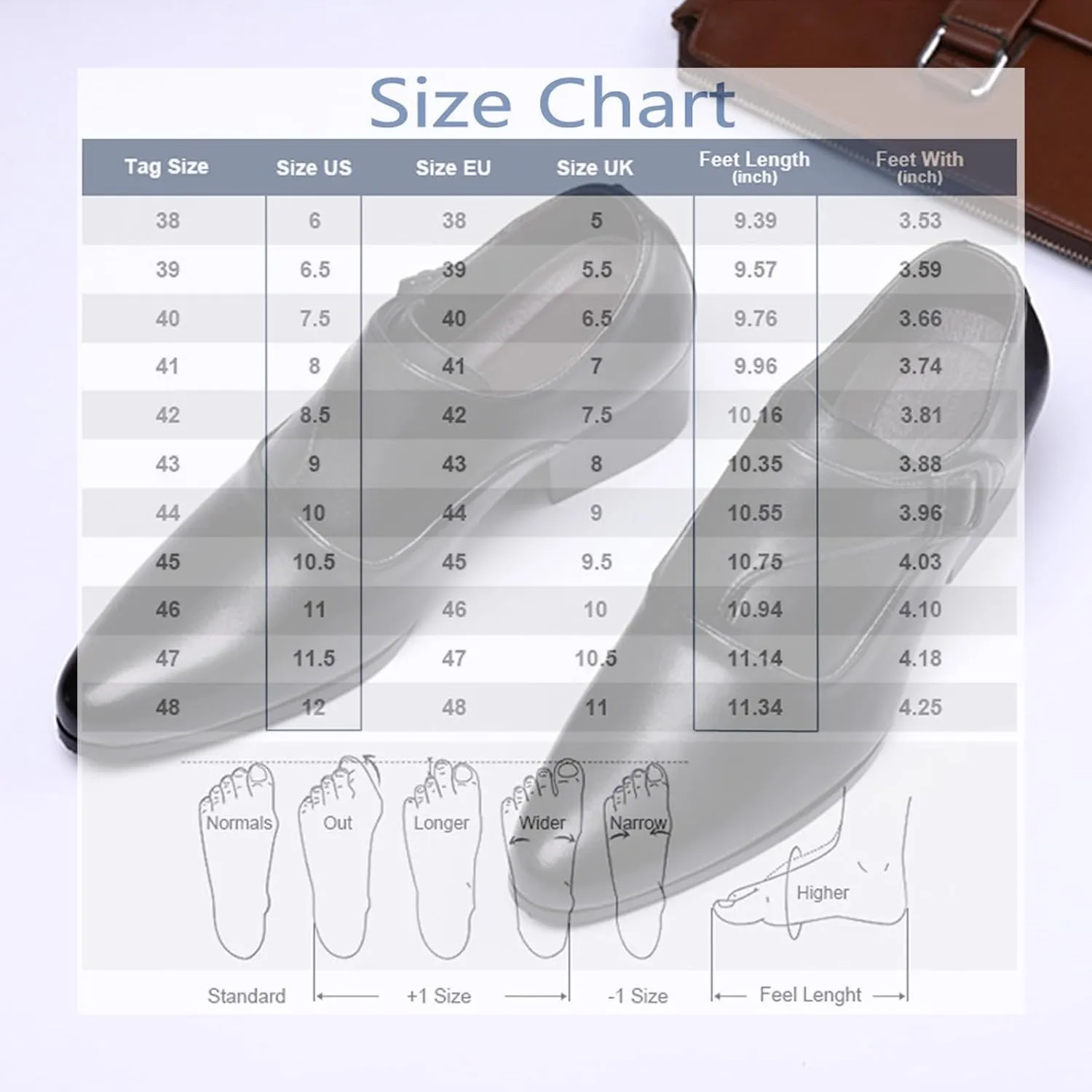 Men's Genuine Leather Chunky Heel Monk Strap Oxford Loafers Fashion Pointed Toe Slip-On Low Top Chelsea Boots Dress Heels for Business Wedding Party