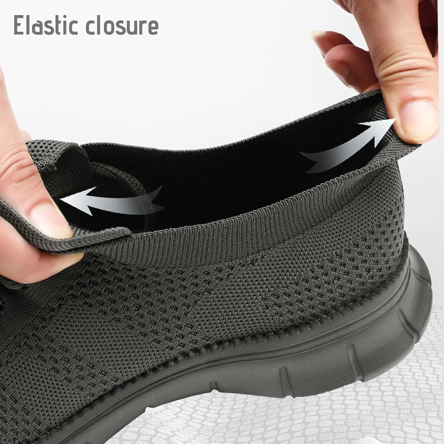 Men's Slip on Walking Shoes Fashion Dress Sneakers Business Oxfords Breathable Lightweight Loafers Tennis for Driving Walking Skate