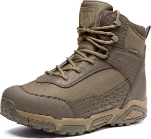 Men's Water-Resistant Work Boots Lightweight Tactical Boots Non-Slip Hiking Boots for Men