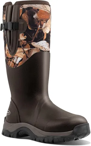 Men's Waterproof Insulated Rubber Hunting Boots – 6mm Neoprene Rain Boots for Outdoor Work, Fishing, Farming & Gardening