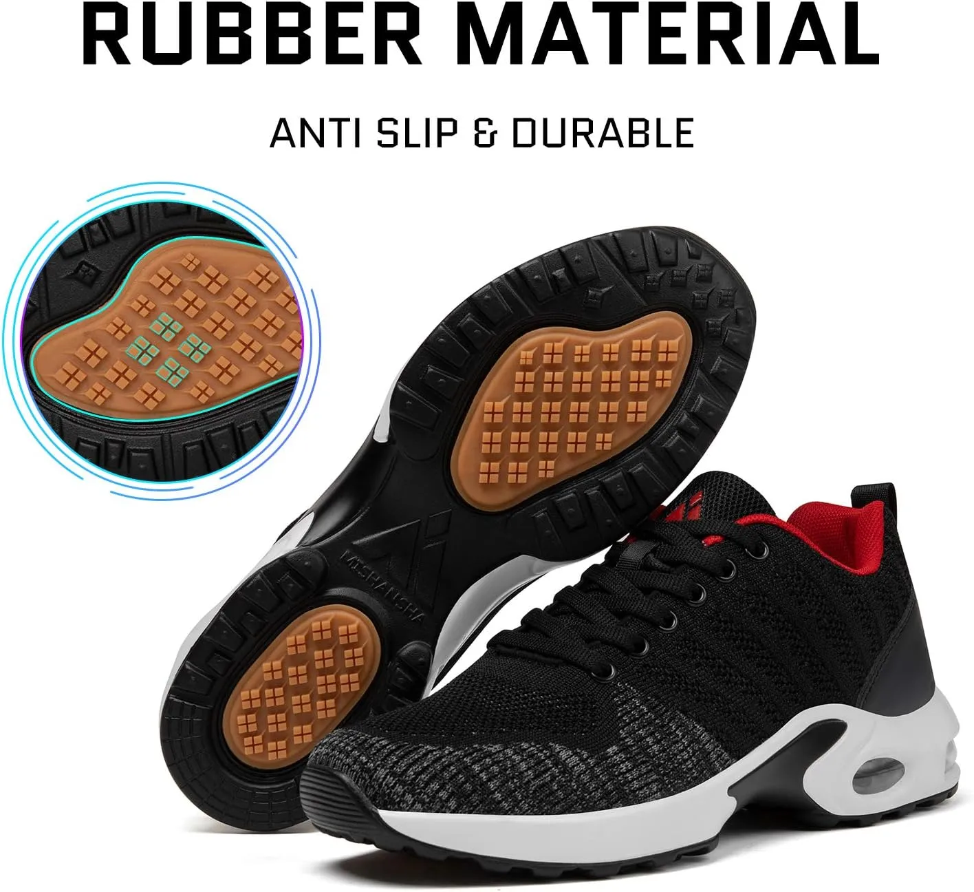 Mishansha Womens Sneakers Air Cushion Running Tennis Shoes Women Lightweight Arch Support Walking Shoes