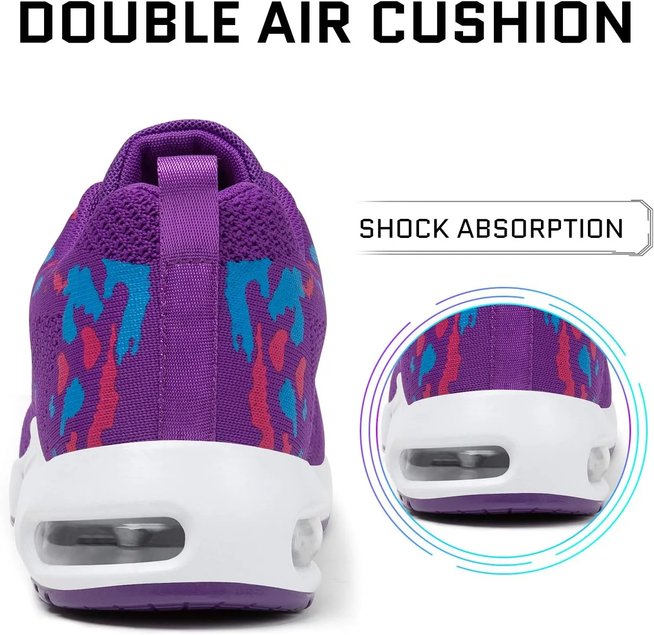 Mishansha Womens Sneakers Air Cushion Running Tennis Shoes Women Lightweight Arch Support Walking Shoes