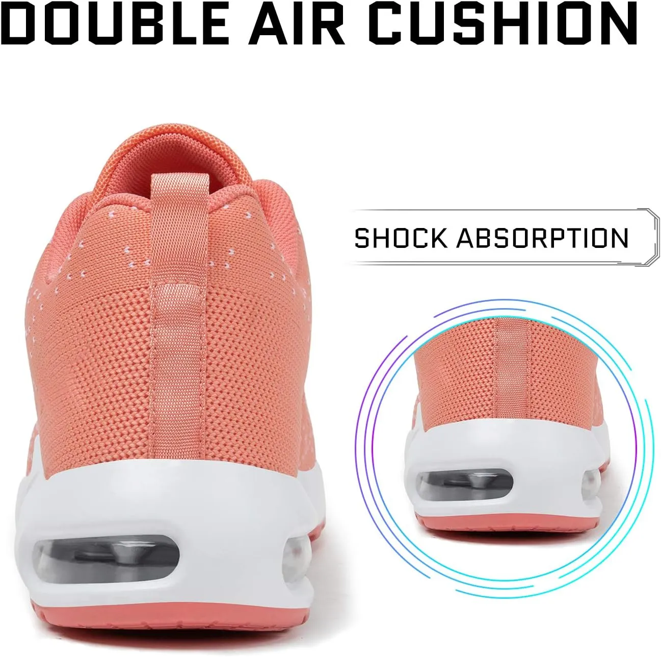 Mishansha Womens Sneakers Air Cushion Running Tennis Shoes Women Lightweight Arch Support Walking Shoes