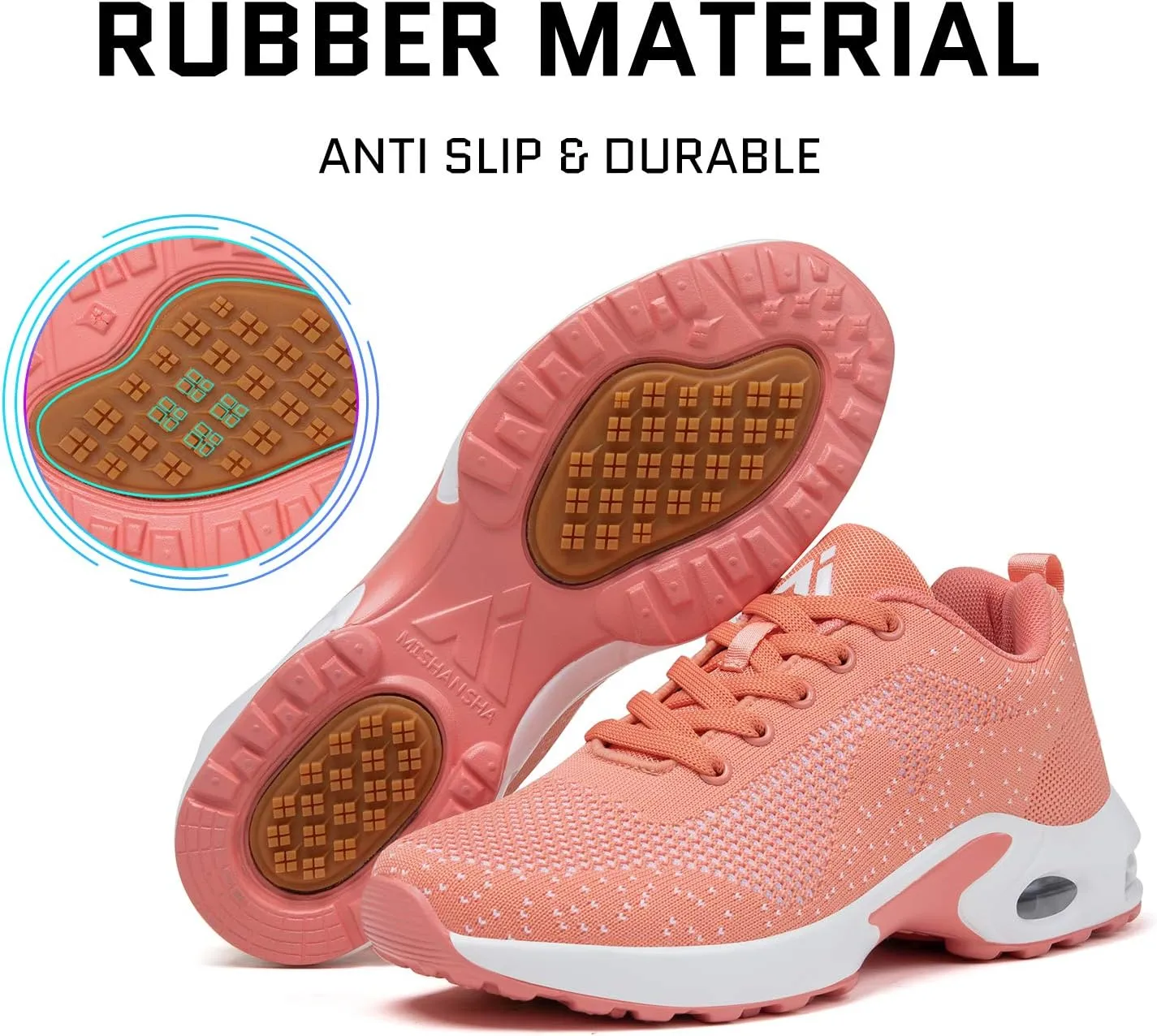 Mishansha Womens Sneakers Air Cushion Running Tennis Shoes Women Lightweight Arch Support Walking Shoes