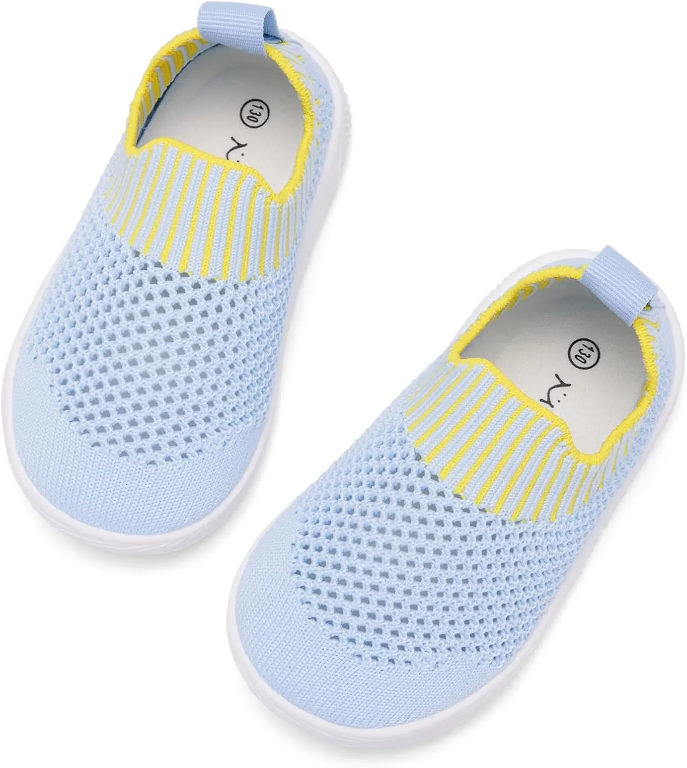 MORENDL Toddler Sandals Baby Walking Shoes Infant Slip On Water Shoes Boys Mesh Summer Sneakers Girls Tennis Shoes