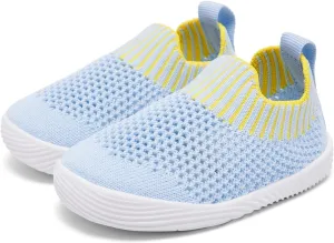 MORENDL Toddler Sandals Baby Walking Shoes Infant Slip On Water Shoes Boys Mesh Summer Sneakers Girls Tennis Shoes