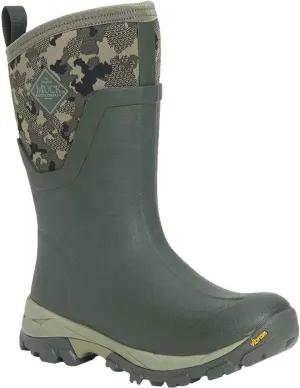 MUCK Women's Arctic Ice Agat Waterproof Lightweight Warm Mid Rubber Rain Boots