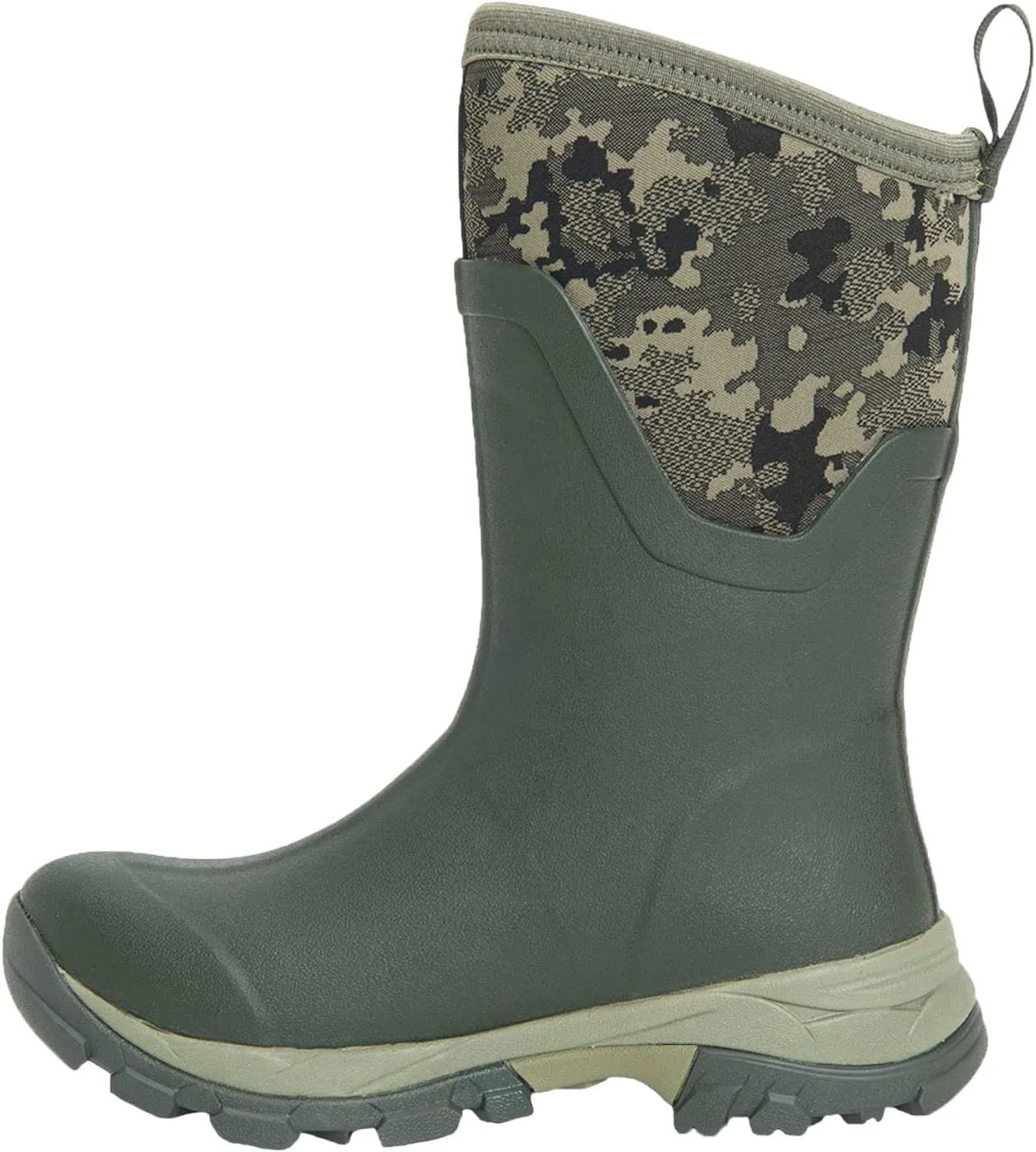MUCK Women's Arctic Ice Agat Waterproof Lightweight Warm Mid Rubber Rain Boots