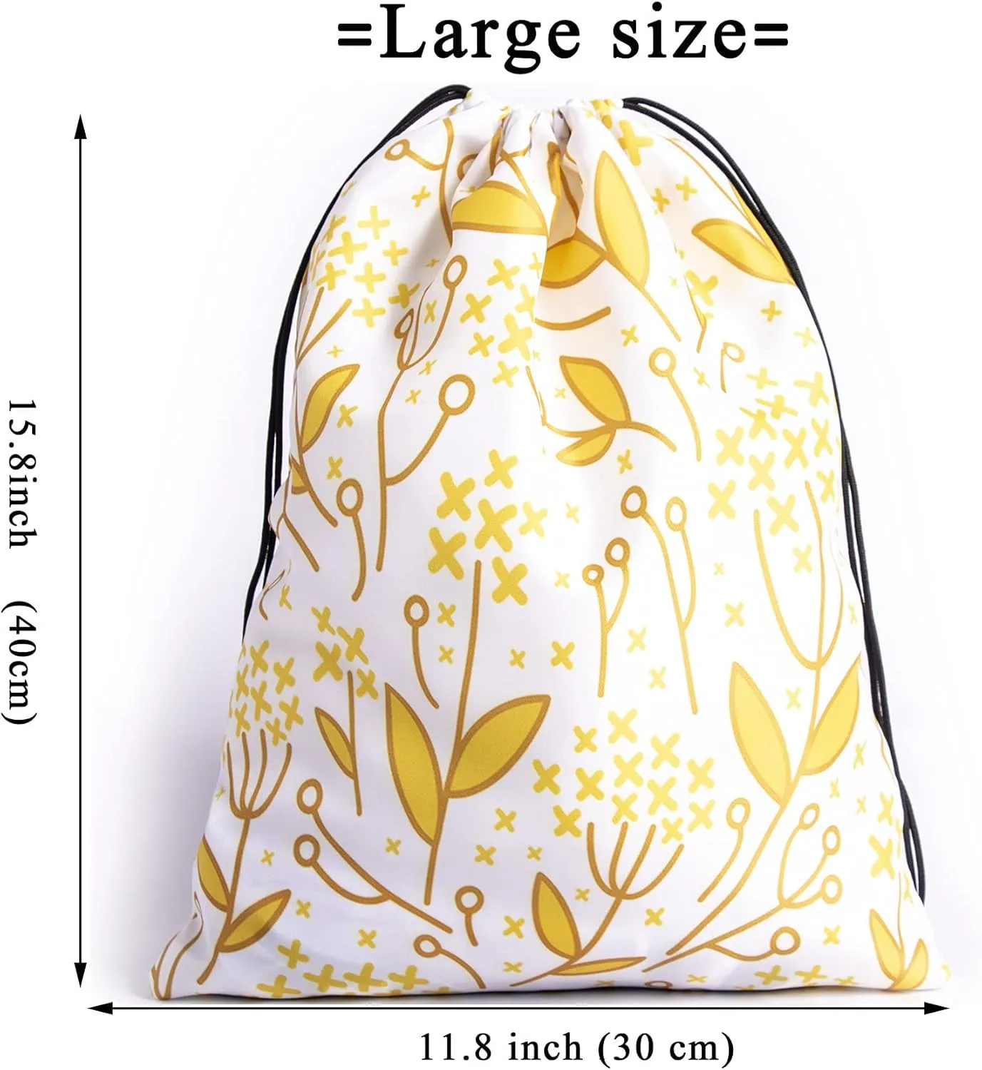 Nerxy Leaf Grip Bags for Gymnastics Tropical Leaves Grip Bag Botanical Drawstring Storage Bags