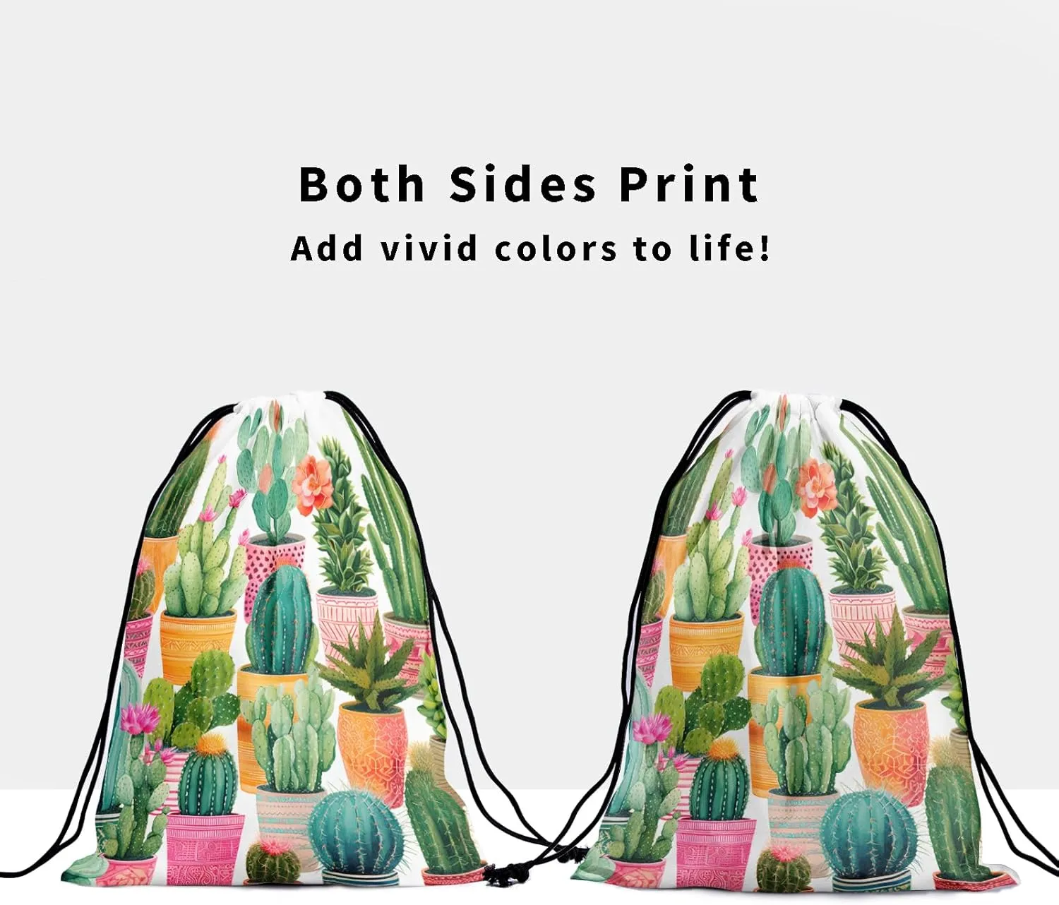 Nerxy Leaf Grip Bags for Gymnastics Tropical Leaves Grip Bag Botanical Drawstring Storage Bags