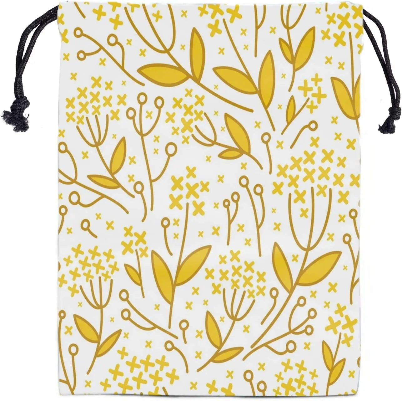 Nerxy Leaf Grip Bags for Gymnastics Tropical Leaves Grip Bag Botanical Drawstring Storage Bags