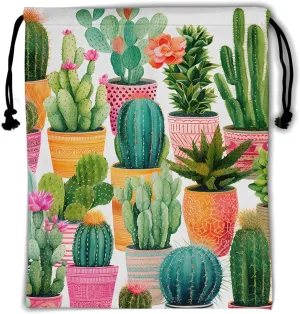 Nerxy Leaf Grip Bags for Gymnastics Tropical Leaves Grip Bag Botanical Drawstring Storage Bags