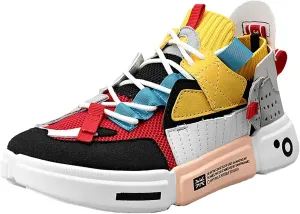 Niepce Inc Streetwear Patchwork Breathable Men's Fashion Casual Sneakers