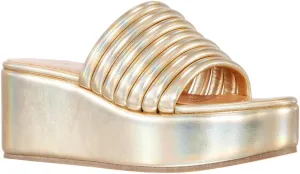 NINA Daybreaks Verve Women's Flatform Slippers Shoes - Versatile, Stylish and Comfortable Platform Sandals - Light & Cushioned Womens Shoes