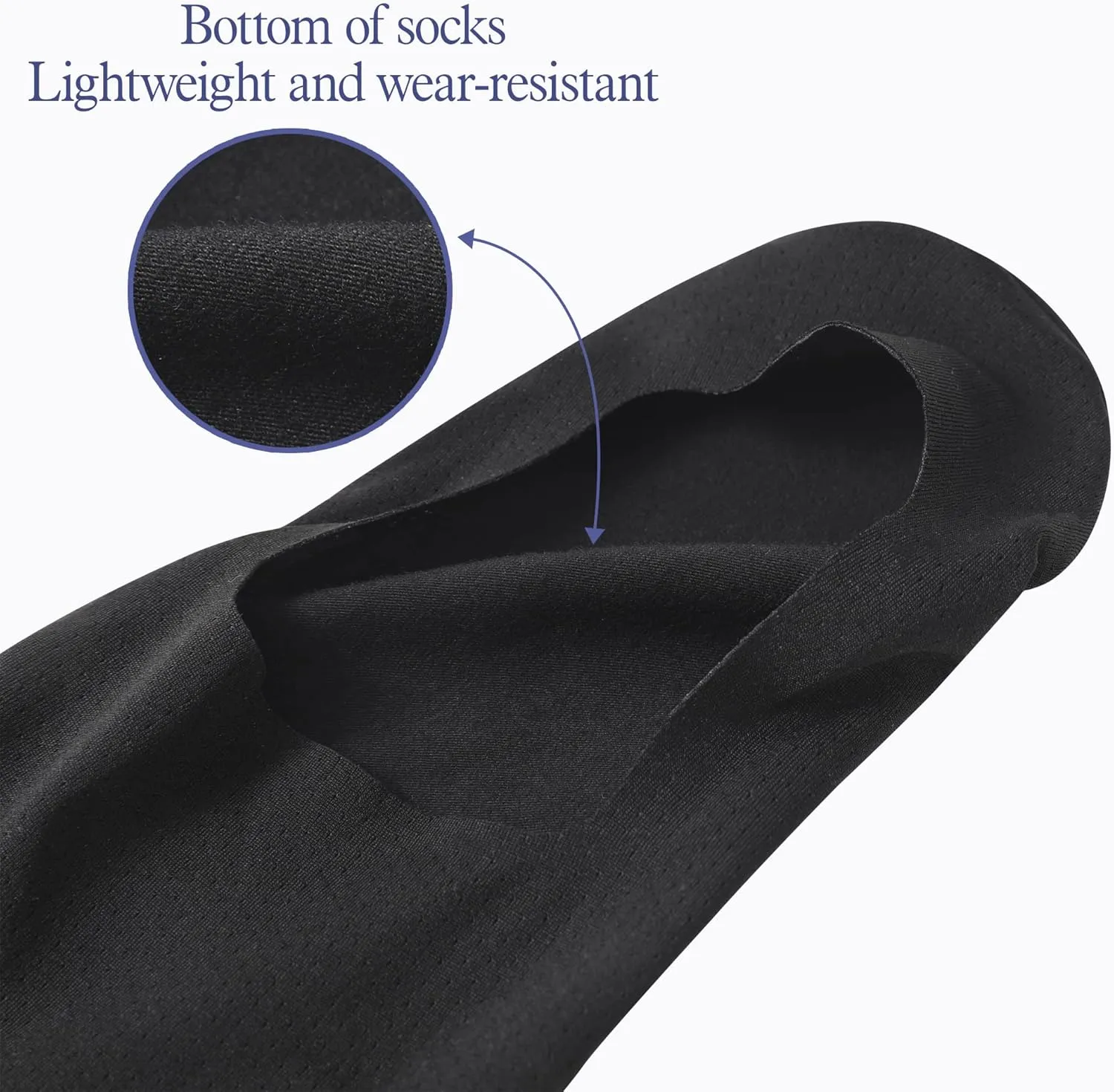 No Show Socks Womens 6 Pairs Hidden Invisible Low Cut Socks Non Slip Socks Womens Breathable Cool Thin Womens Socks