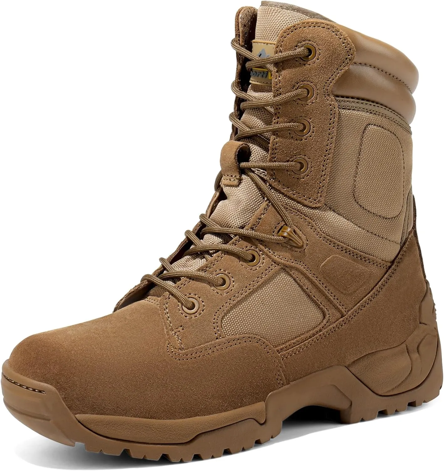 NORTIV 8 Men's Military Tactical Work Boots Hiking Motorcycle Combat Boots Response
