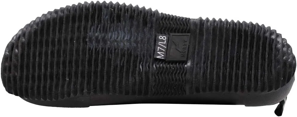 NORTY Rubber Shoes for Men - Ankle-Cut Waterproof Rain Boots for Work and Recreation - All-Weather Outdoor Footwear - Run 1-2 Sizes Large