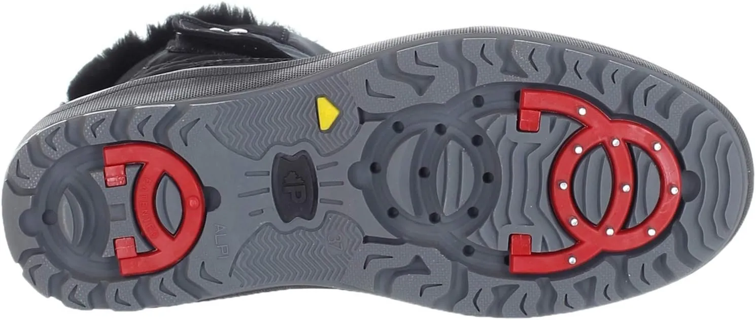 PAJAR Canada Moscou 2 Women's Nylon Waterproof Snow Boots - Retractable Ice Grip for Traction in Snow and Ice