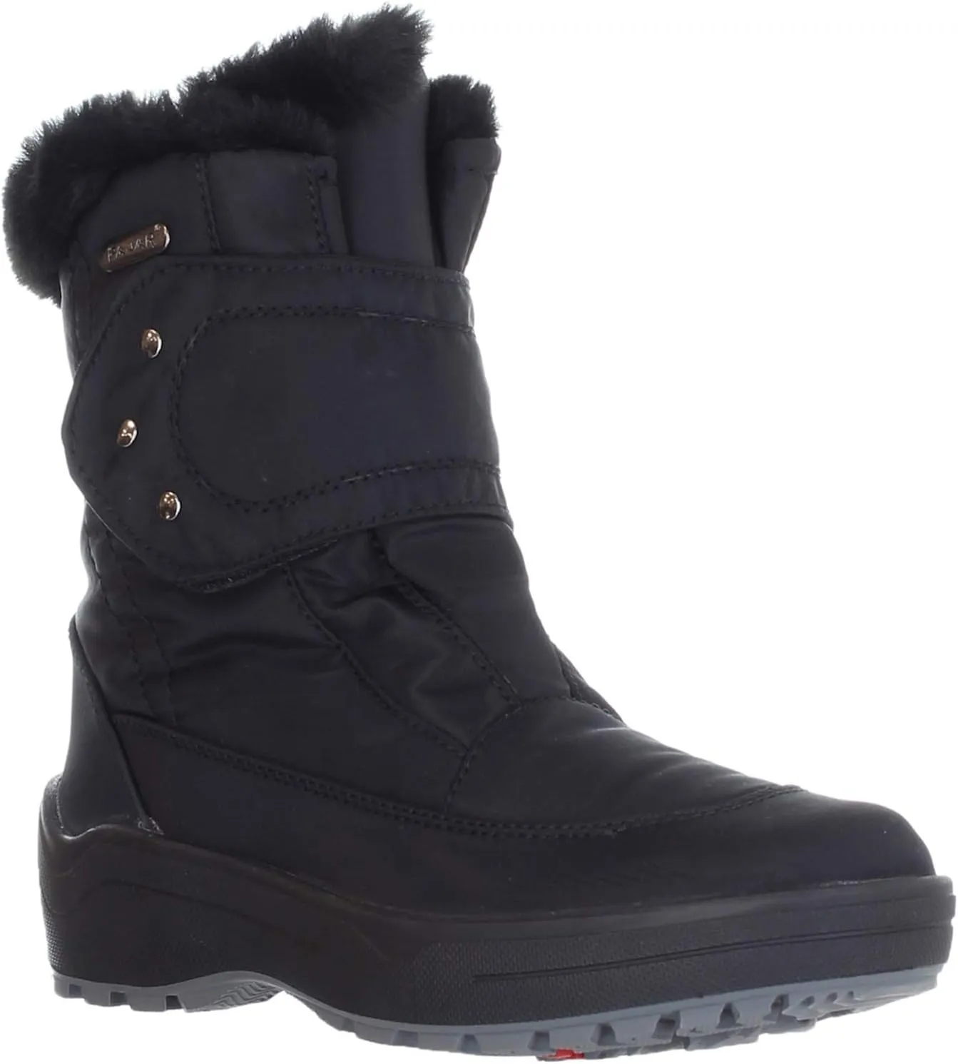 PAJAR Canada Moscou 2 Women's Nylon Waterproof Snow Boots - Retractable Ice Grip for Traction in Snow and Ice