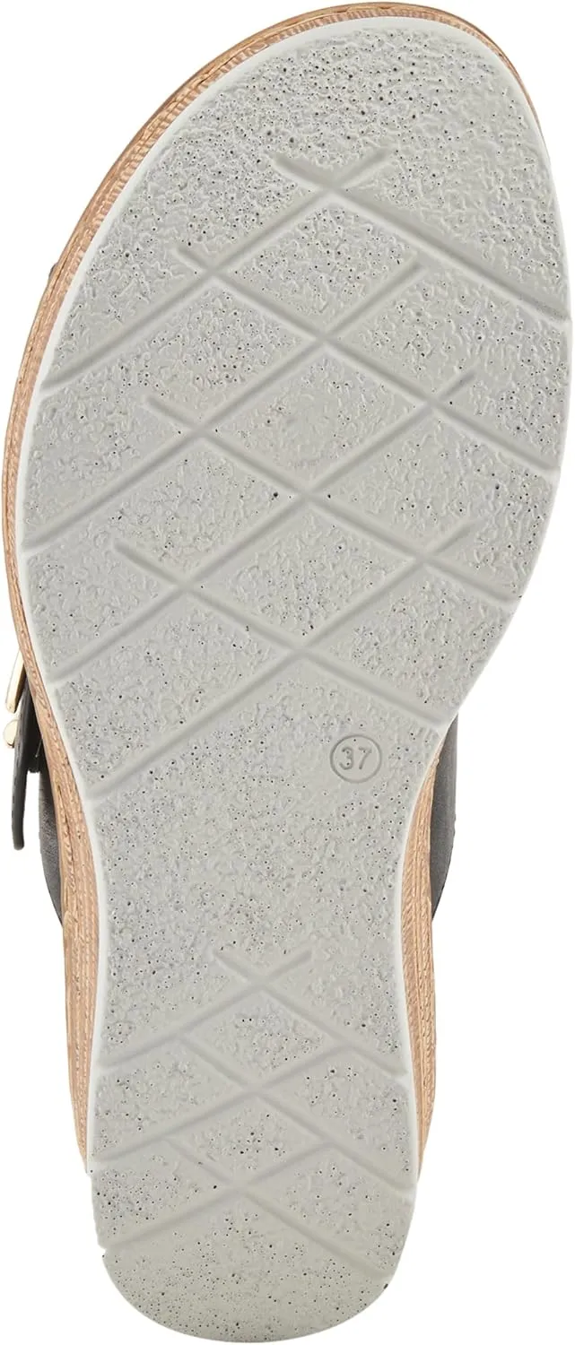 PATRIZIA Women's SHARONDA Asymmetrical Slide Wedge Sandals