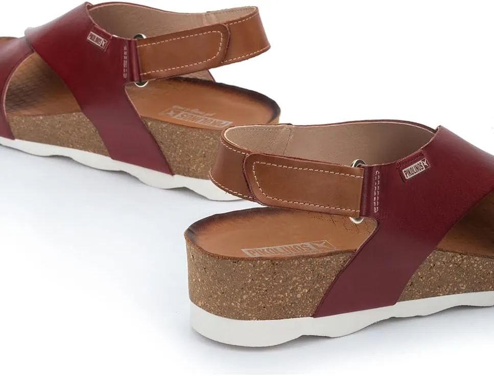 PIKOLINOS Wedge Sandals Leather Mahon for Woman
