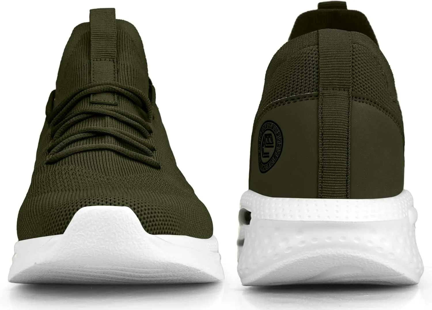 Pujcs Men Sneakers Lightweight Running Shoes for Men Slip on Walking Shoes with Breathable Mesh Comfortable Atheletic Shoes for Tennis Gym Workout