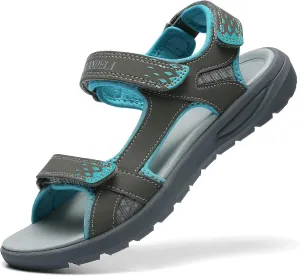 QUANDELI Women's Summer Waterproof Hiking Sandals - Comfortable, Lightweight, Open Toe Sandals for Outdoor, Beach, Travel