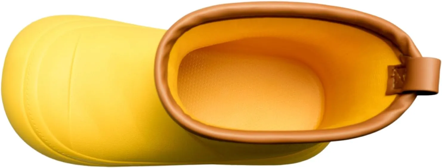 Rain Boots for Women Men Waterproof, Garden Shoes for Women, Lightweight Short Yellow Rain Boots
