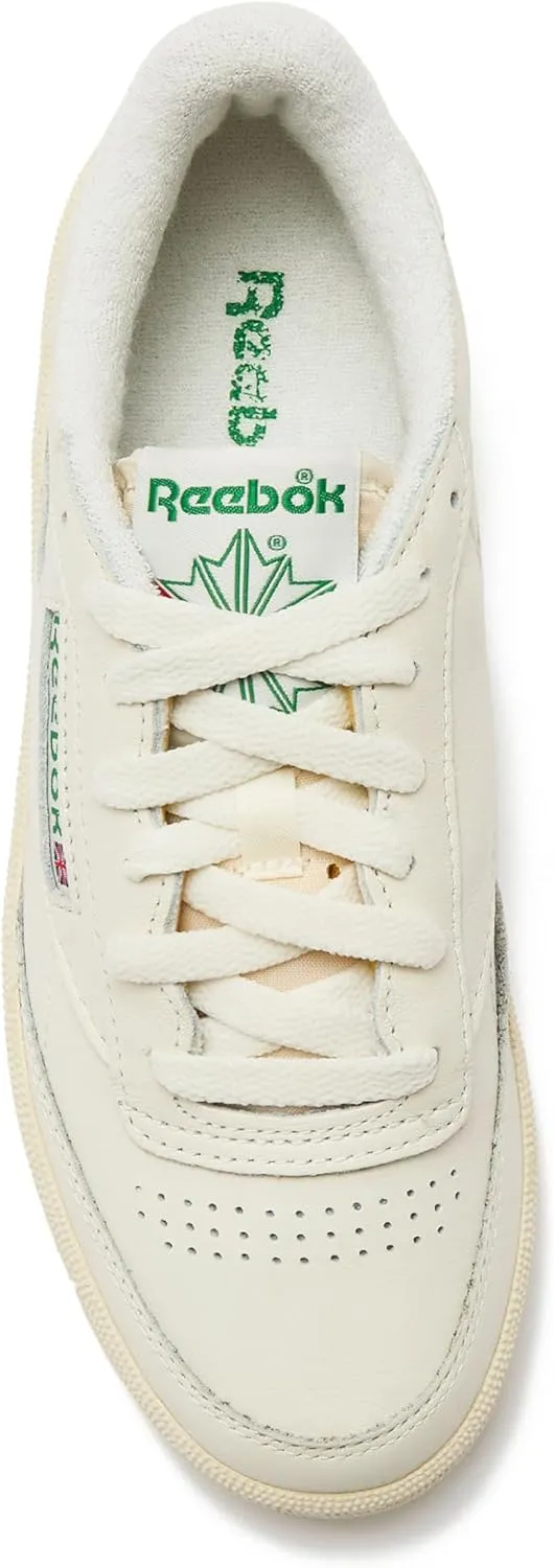 Reebok Women's Club C 85 Vintage Tennis Sneakers, Casual White Shoes