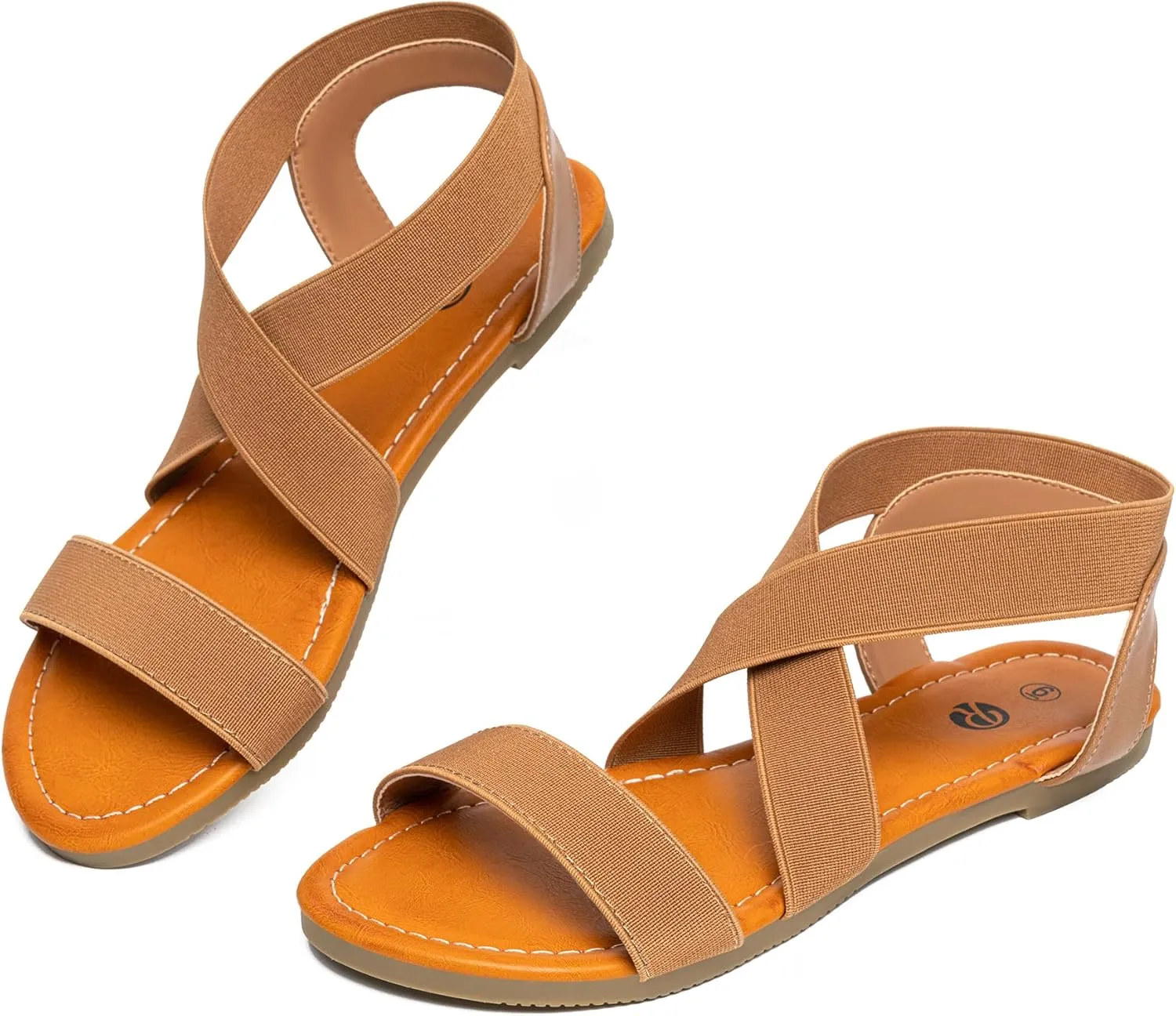 Rekayla Flat Elastic Sandals for Women