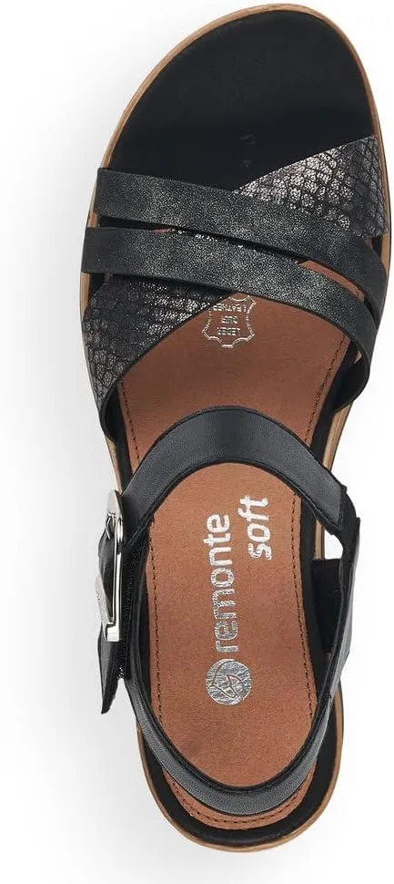 Remonte Women's Slingback Wedge Sandal