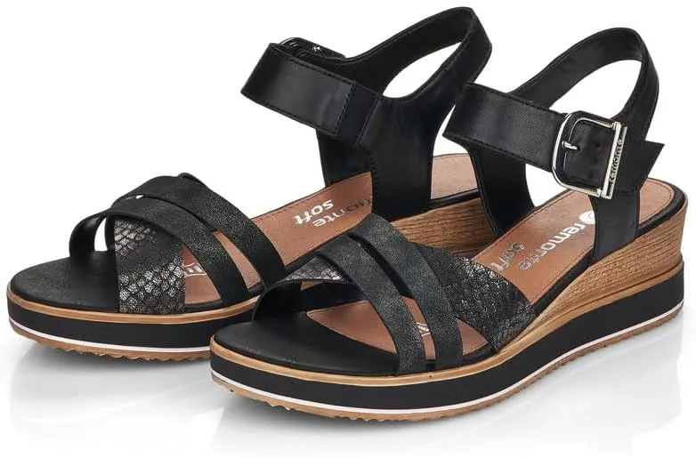 Remonte Women's Slingback Wedge Sandal