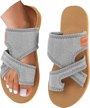 Sandals for Women 2025 Trendy Comfortable Breathable Hollow Mesh Slide Sandals for Womens Cute Summer Shoes for Women