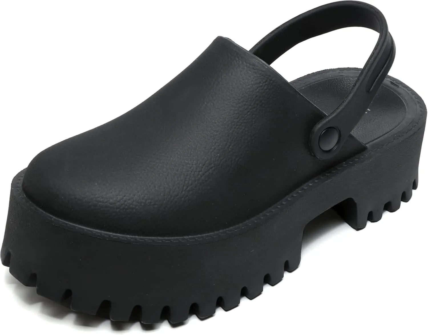 SANIOOOI Women's Platform Mules Colgs,Slip on Wedge Thick Sole Colg Slippers Cute Fashion Vacation Heeled Flatform Sandals Water Beach Comfort Soft Shoe