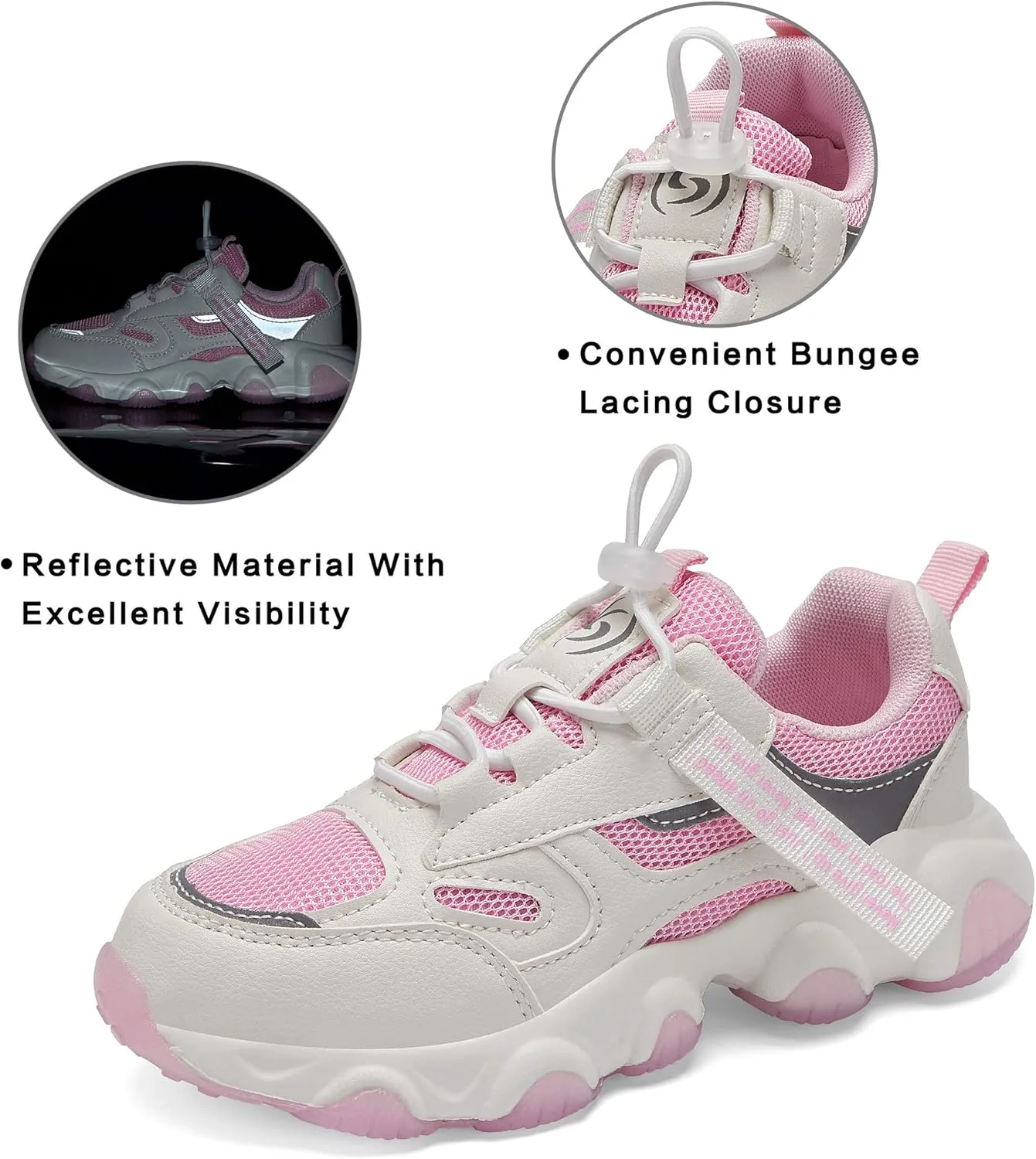 Santiro Boys Tennis Shoes Lightweight Fashion Kids Girls Sneakers