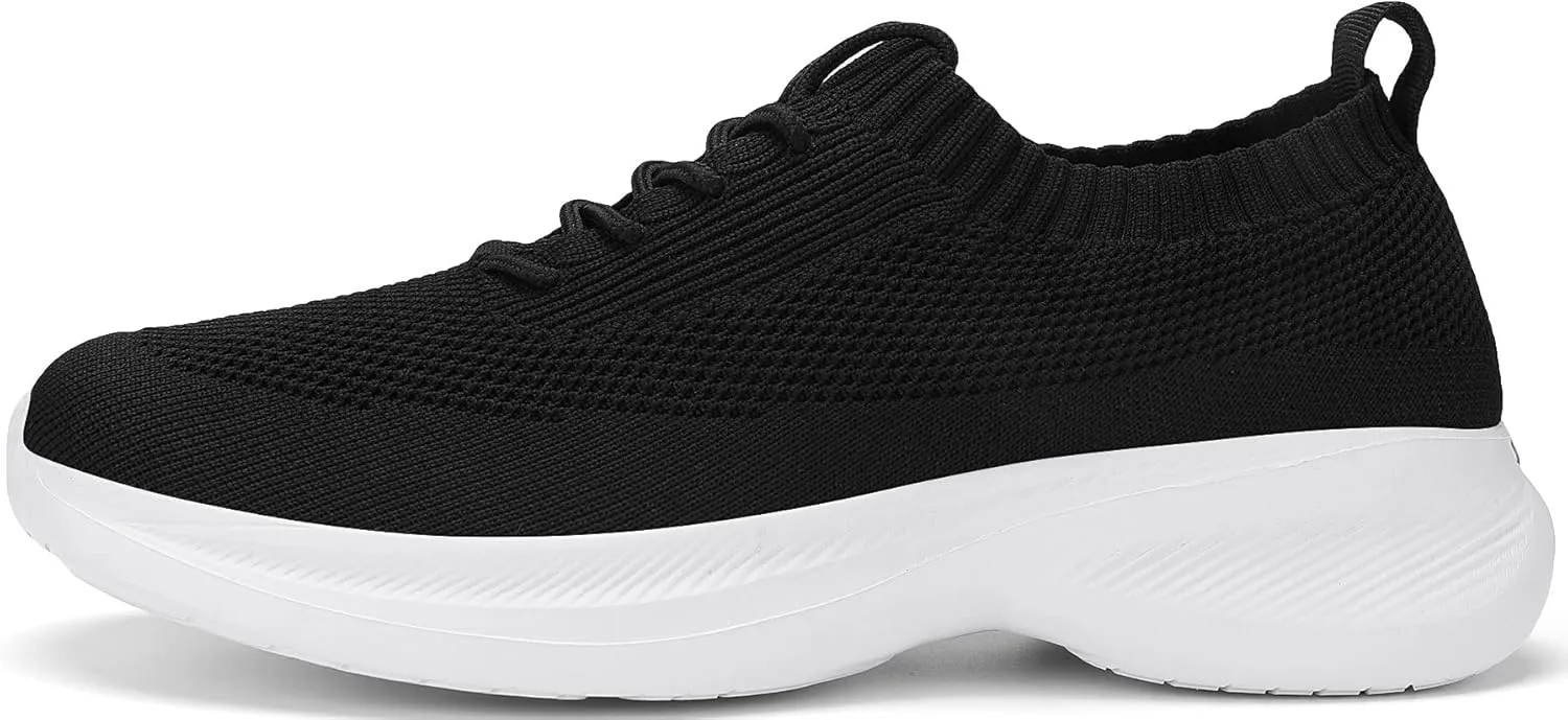 Santiro Mens Shoes Walking Tennis Shoes Comfortable Lightweight Sneakers Fashion Non Slip Mesh Gym Slip On Shoes