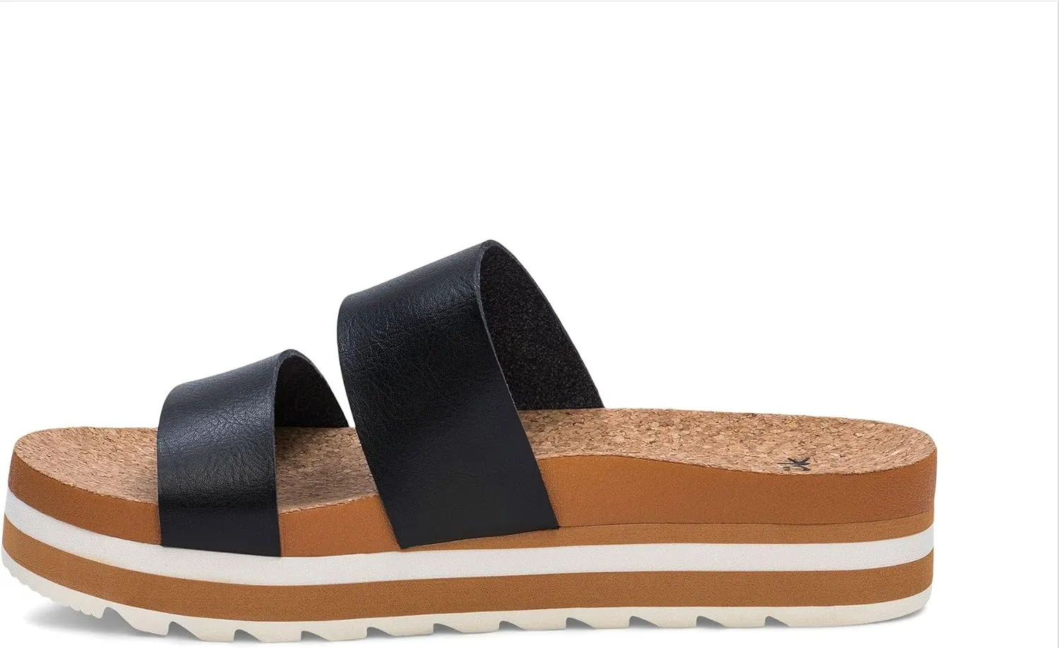 Sanuk Womens Alt-Itude | Platform Sandals Women | Womens Fashion Slide Sandals | Molded Footbed with Arch Support