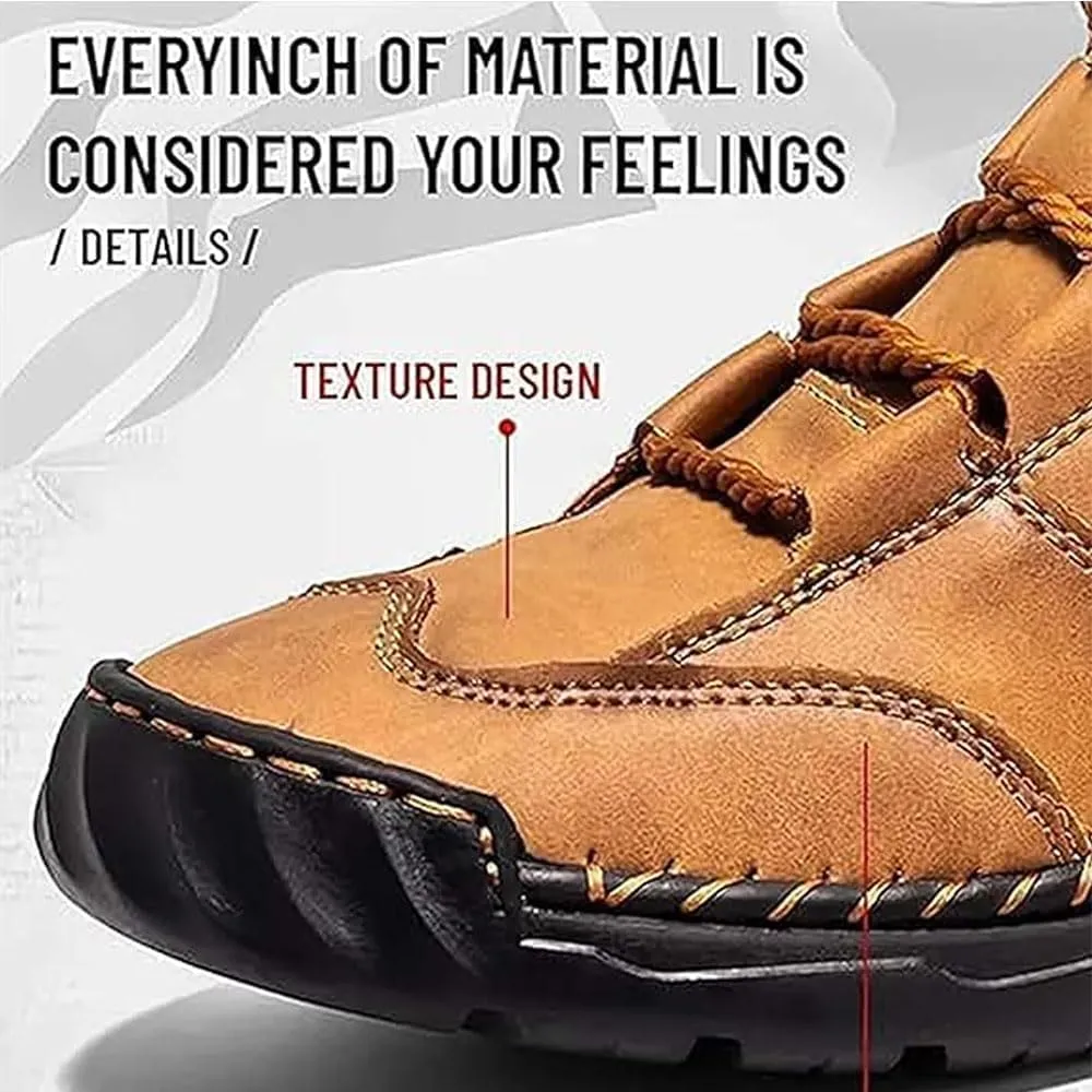 Sawbehind Mens Boots,Sawbehind Men'S Comfortable Handmade Leather Boots