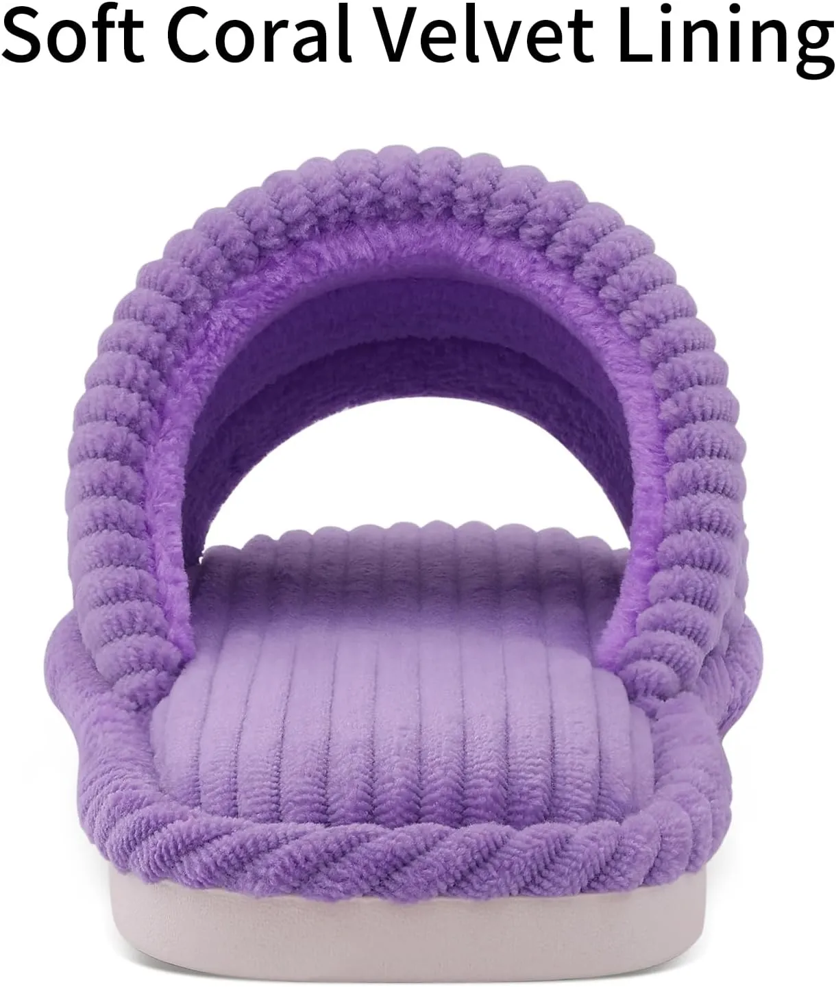 shevalues Summer House Slippers for Women Men Breathable Waffle Indoor Slippers Slip-on Open Toe Home Shoes