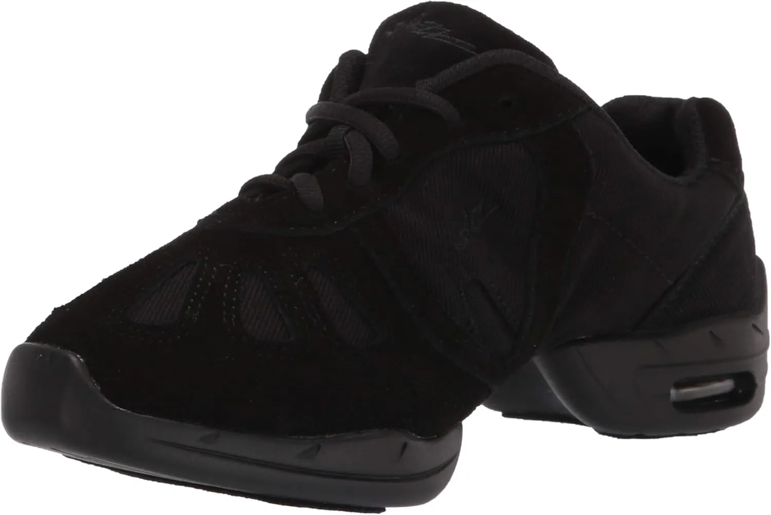 Skazz by Sansha Women's Dance Studio Exercise Sneakers Canvas Suede Split-Sole with Air Cushion Hi-Step