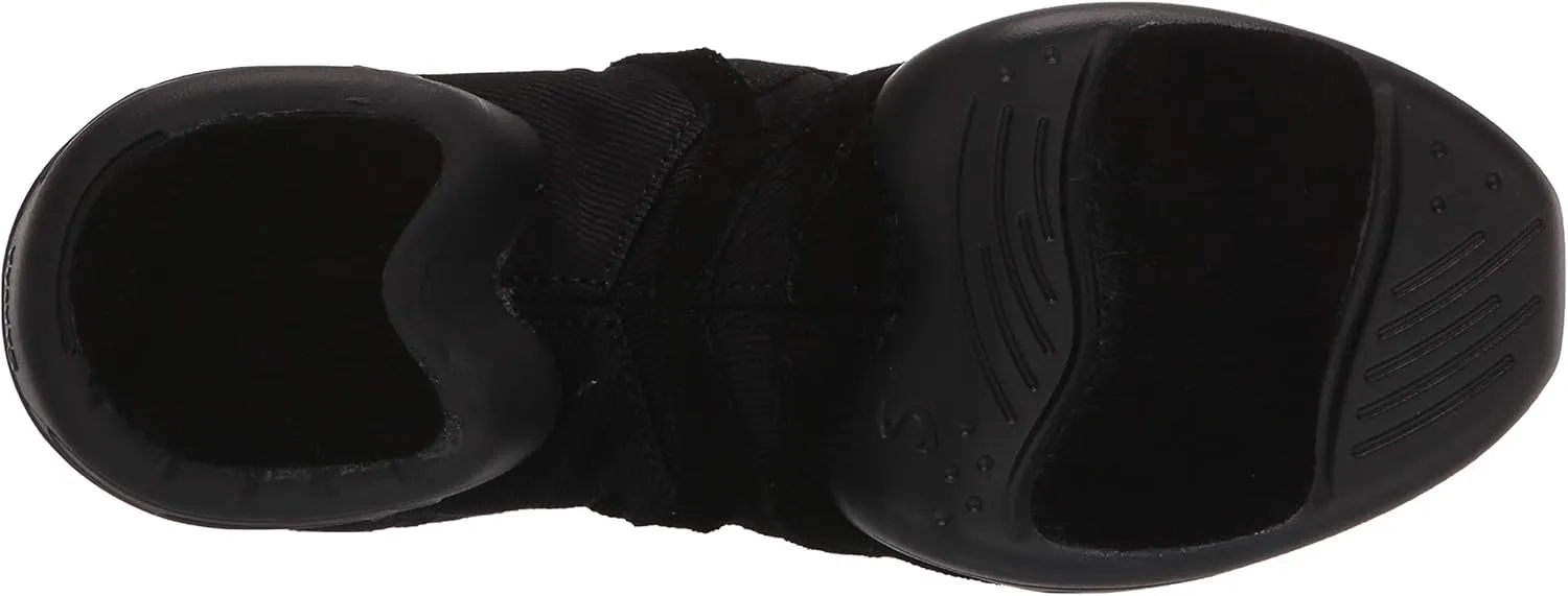 Skazz by Sansha Women's Dance Studio Exercise Sneakers Canvas Suede Split-Sole with Air Cushion Hi-Step