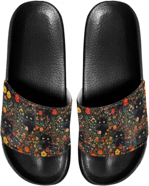Slippers for Women and Men | House Slides Shower Sandals | Slide Sandals Women Leather Comfortable