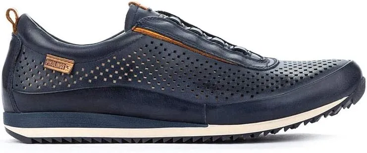 Sneakers Leather Liverpool for Man Blue