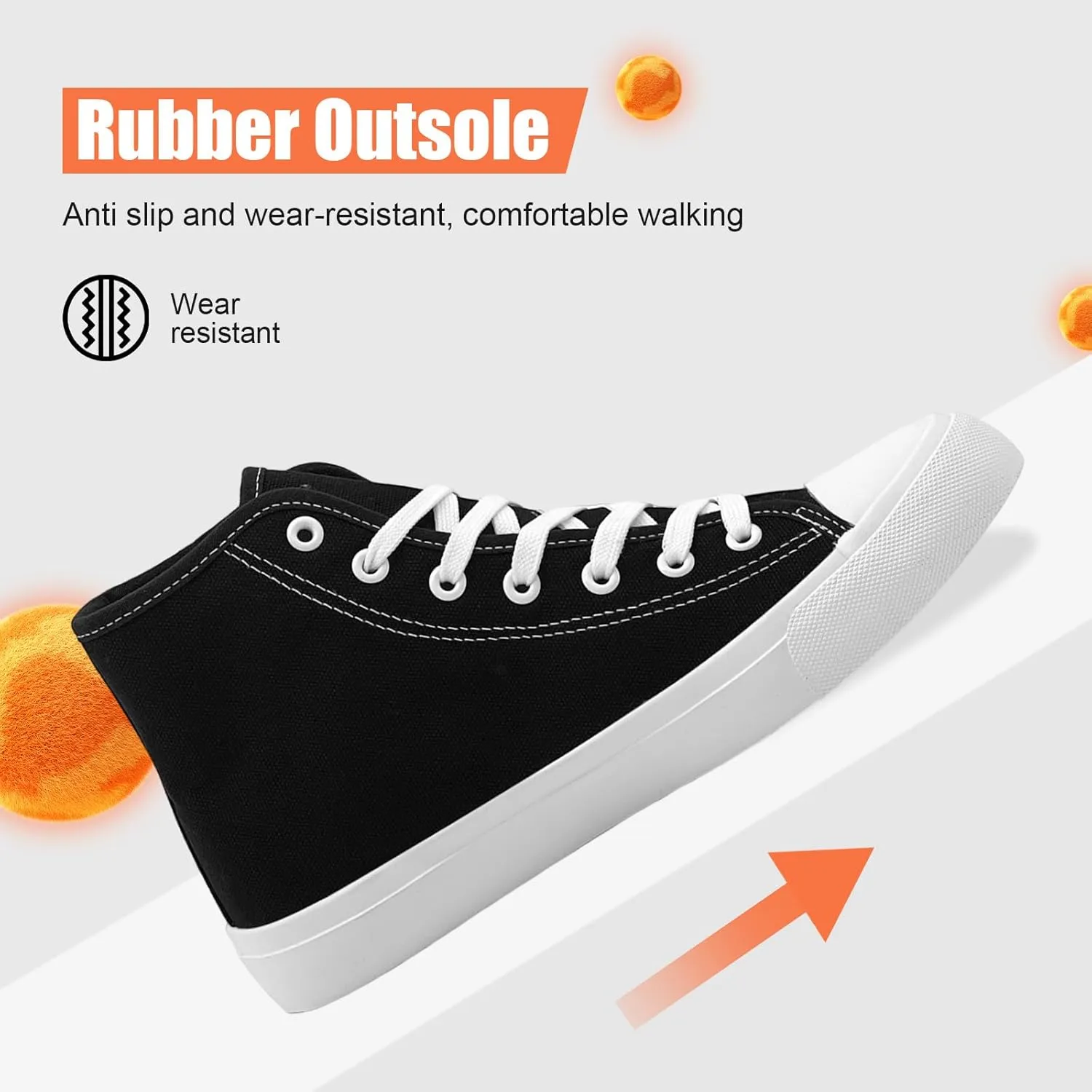 soofylia Womens High Top Canvas Sneakers,Unisex Fashion Lace-up Fuzzy Canvas Shoes,Casual Tennis Walking Shoes for Men