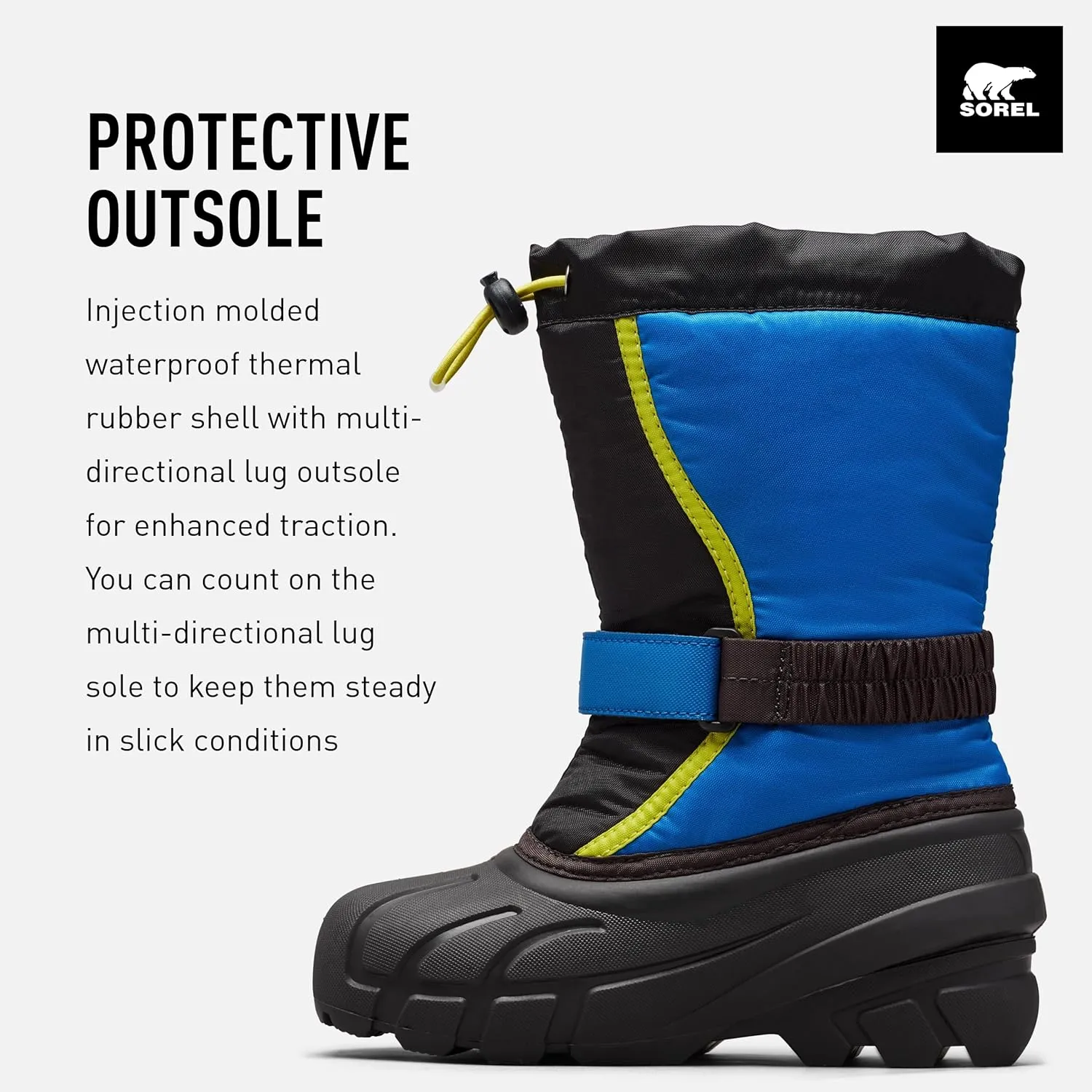 SOREL - Youth Flurry Winter Snow Boots for Kids