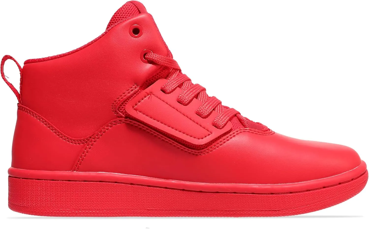 Soulsfeng Unisex Basketball Shoes Leather High Top Sneakers Comfortable Walking Skate Shoes