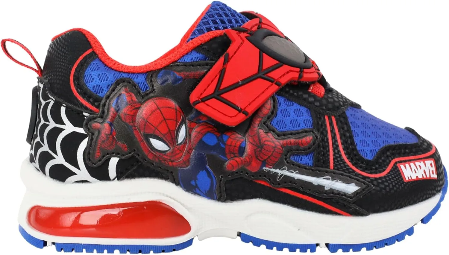 Spiderman Boys Lightup Sneakers Shoes for Kids Sizes 5-13
