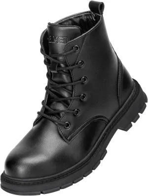 Steel Toe Boots for Women Men, Waterproof Lightweight Safety Work Boots Durability Composite toe Construction Shoes with 6"