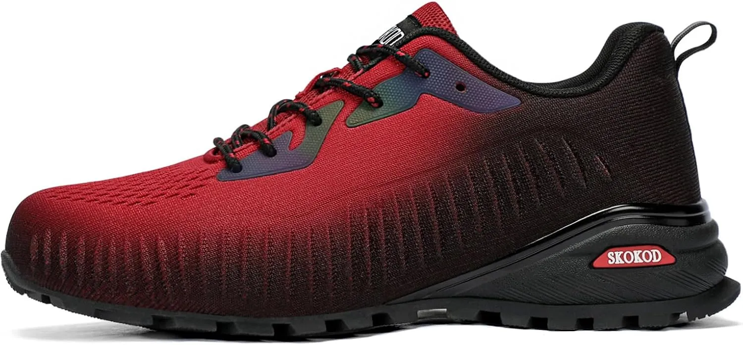 Steel Toe Shoes for Men Composite Work Shoes Comfortable Puncture Proof Lightweight Indestructible Sneakers